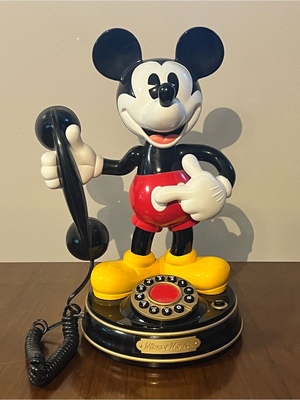 Disney Mickey Mouse animated talking Telephone